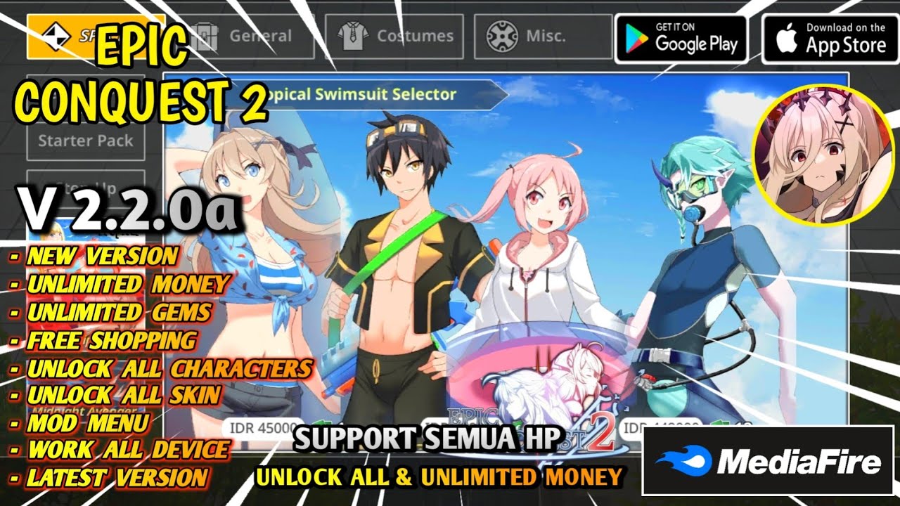 Epic Conquest 2 Mod Apk v2.2.0a Latest 2024 Unlimited Money