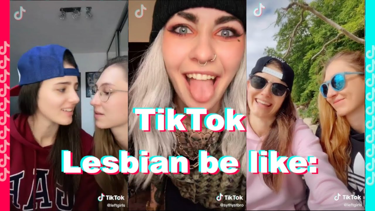 10. Lesbian Couple TikTok Blue Hair Tutorial - wide 9