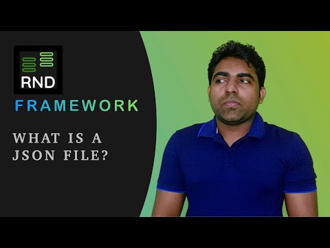 What is a Json File in RND Framework?
