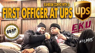 RANDOM CONVERSATION WITH A UPS PILOT