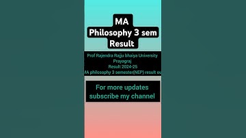 prof.Rajendra Singh ( Rajju bhaiya) University Prayagraj result 2024-25 out