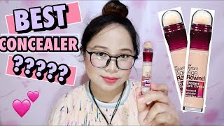 REVIEW JUJUR MAYBELLINE INSTANT AGE REWIND SHADE 110 FAIR!! BYE MATA PANDA!!