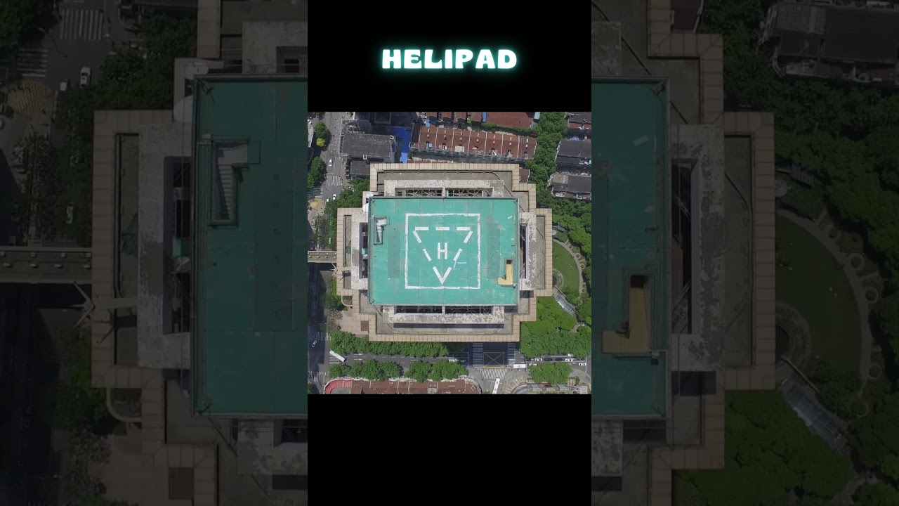 Helipad on Top of a Skyscraper 🚁