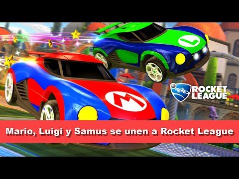 Vídeo: Switch Rocket League Obtiene Coches Exclusivos De Mario, Luigi Y Samus