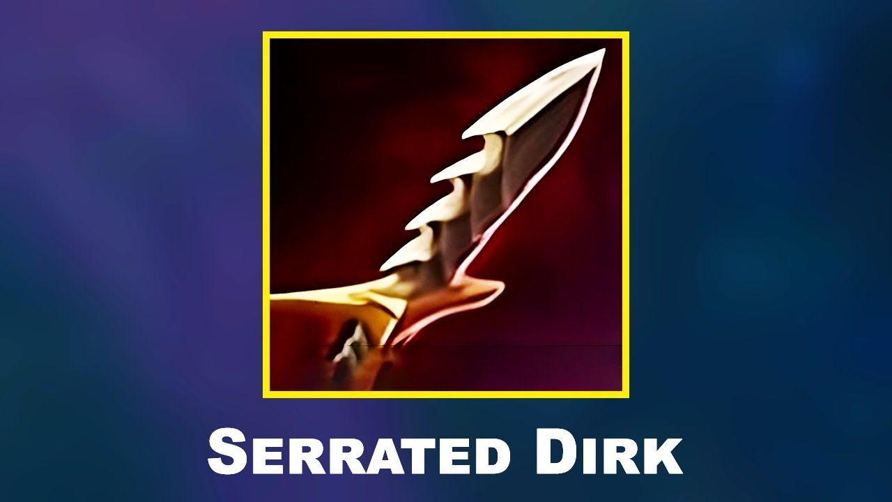 This Serrated Dirk Hurts Like Motherfu... YouTube
