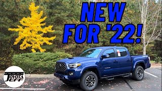 Bright New Color for 2022 Toyota Tacoma! A Closer Look at 2022 Tacoma TRD Sport!