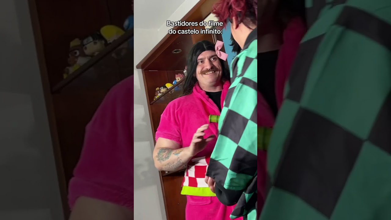 Bastidores do filme de Kimetsu #demonslayer #nezuko @LanzinhoOokami @AliVentura