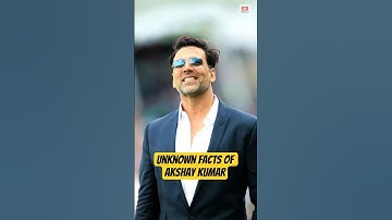 Unknown facts of akshay kumar #shorts