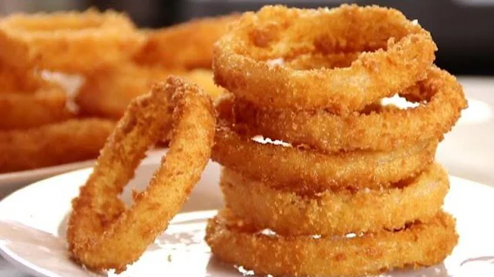 Homemade Onion Rings - Super Crispy Easy and Delic...