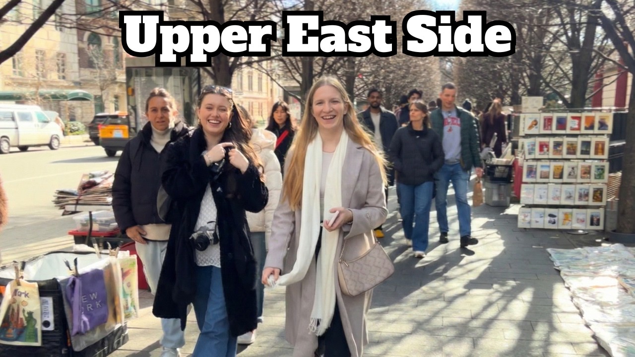 NYC Upper East Side Walking Tour 🗽 Museum Mile Winter Walk (4K) #travel #winter #newyork