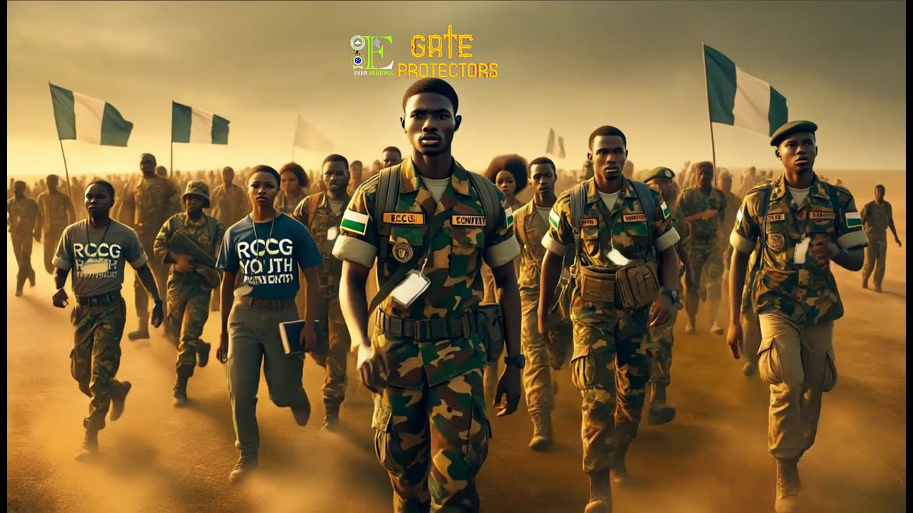 Soldiers ready to protect their gates 