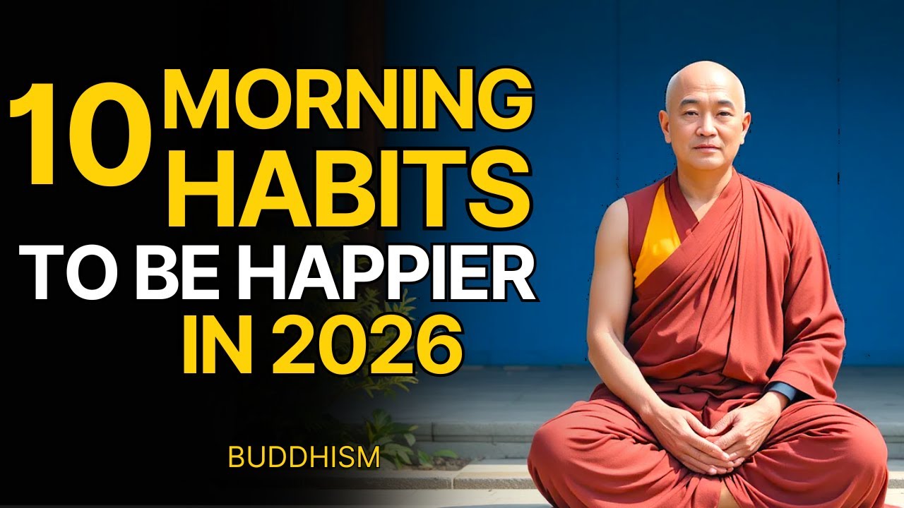 10 Powerful Morning Habits That Will Make You Happier in 2026 | Buddhist Wisdom