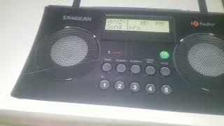 Sangean HDR-16 HD/FM/AM Radio Unboxing, First Impressions and silent radio bandscan
