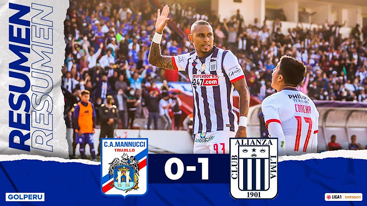Resumen: Carlos A. Mannucci vs Alianza Lima (0-1) #LIGA1BETSSONXGOLPERU