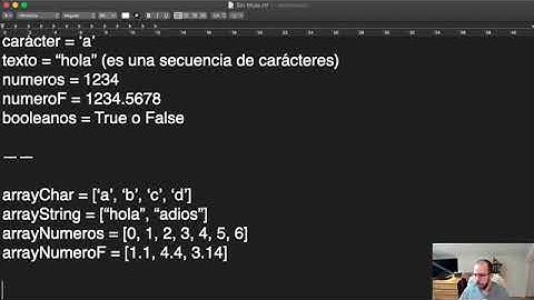 2.4 Tipos de datos complejos arrays - Curso Introducción a la programación - OpenBootcamp