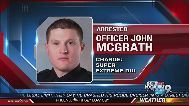 On-duty UAPD officer arrested for Super Extreme DUI
