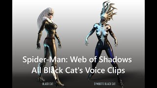 Spider-Man: Web of Shadows - Black Cat Voice clips