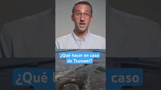 ¿Qué hacer en caso de tsunami? #shorts