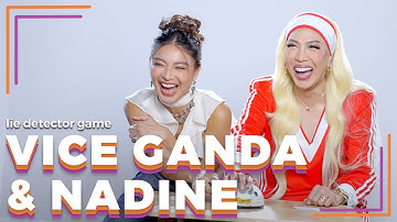 Vice Ganda and Nadine Lustre Play a Lie Detector Game | Rec•Create