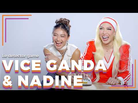 Vice Ganda And Nadine Lustre Play A Lie Detector Game Rec Create