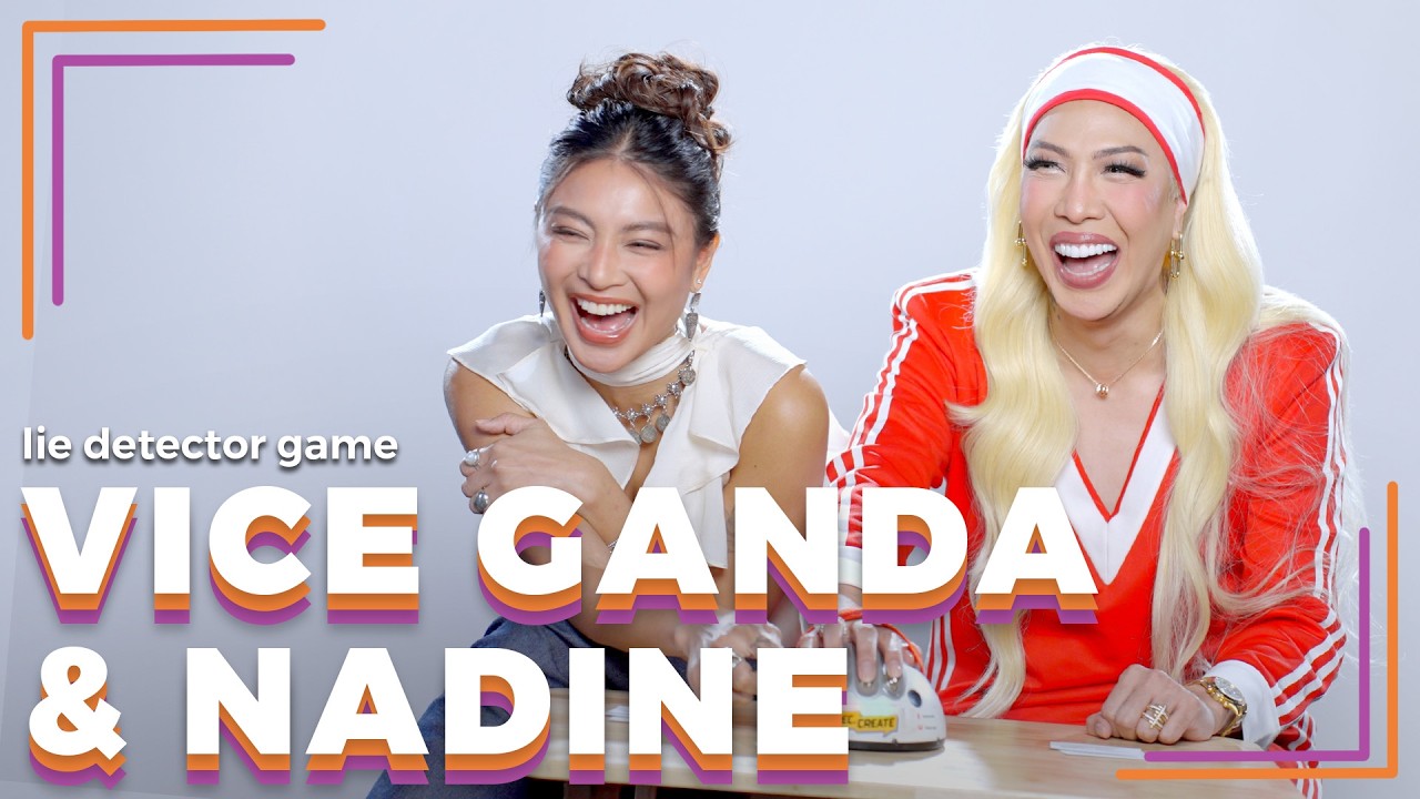Vice Ganda and Nadine Lustre Play a Lie Detector Game | Rec•Create