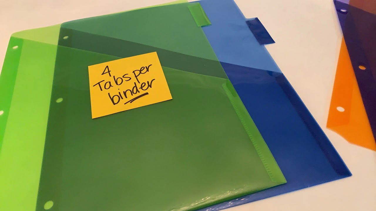 Binder and School Supply Setup 20192020 YouTube