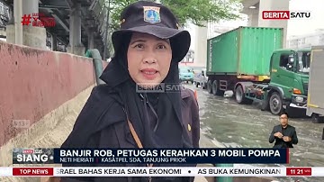 Tiga Mobil Pompa Dikerahkan Atasi Banjir Rob di Tanjung Priok #Beritasatu