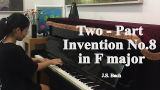 J.S. Bach Invention No.8 in F Major by Ngoc Ha
