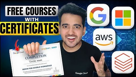 Free Online Certification Courses from Google, Microsoft & Databricks in 2025