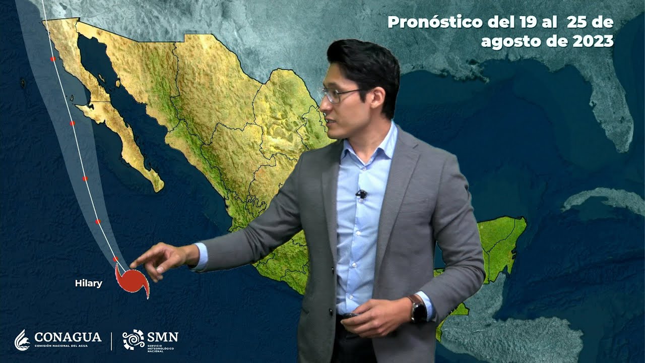 Pronóstico extendido del 19 al 25 agosto 2023 YouTube