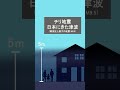 世界の津波の高さ比較 #地震 #地球 #宇宙