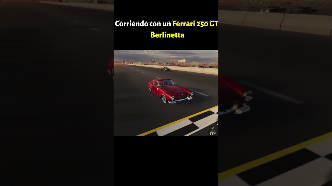 Corriendo con un FERRARI 250 GT Berlinetta