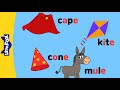 Magic e | Silent e | Long Vowels | CVCe | Phonics Songs and Stories | Learn to Read | Little Fox
