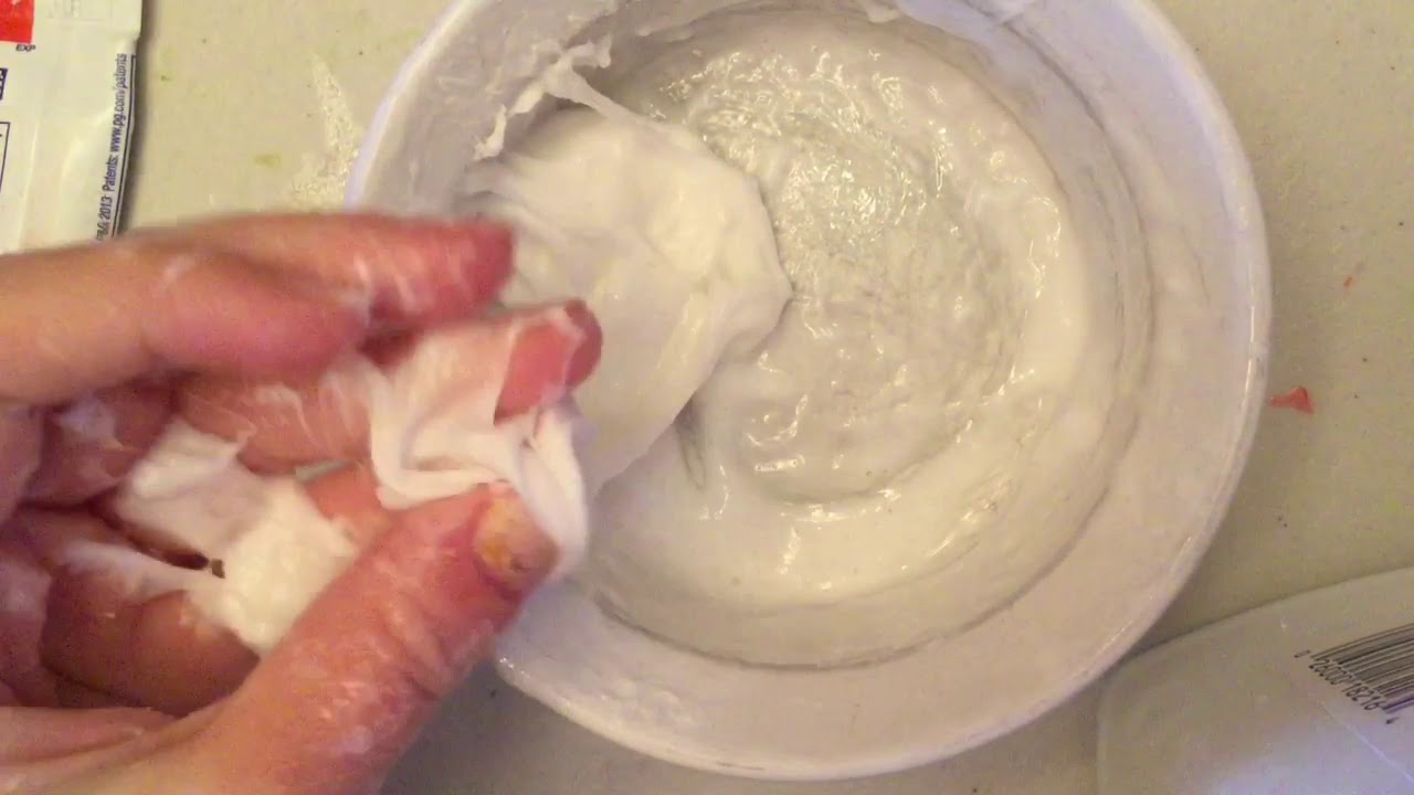 making an inflatable slime 💛