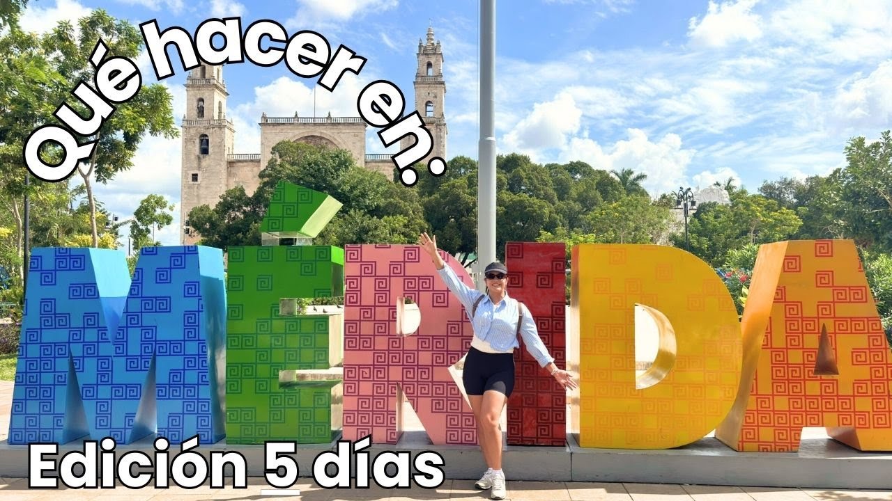 Primeros días en Mérida: traslado rápido + tips que no sabía ✈️🌴 (edición 5 días) P1