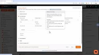 Searching Contacts custom fields