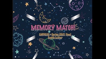 CAP3032 Spring 2021 Final Game Demo