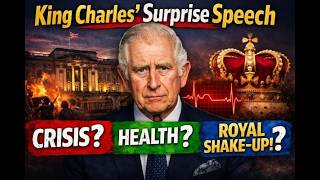 King Charles’ Surprise Speech Explained—Crisis, Health, or Royal Shake-Up?