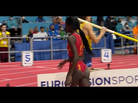 Fatima Diame - Long Jump | 2022 World Indoor Championships | Best Long Jump