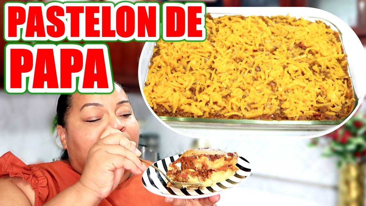 PASTELON DE PAPA / DELICIOSO PASTELON PARA NAVIDAD