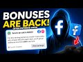 OS BÓNUS DO FACEBOOK ESTÃO A PAGAR MILHARES NOVAMENTE! VEJA COMO APROVEITAR 🔥