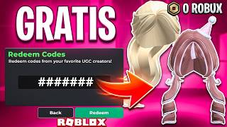 ¡RÁPIDO! NUEVOS CÓDIGOS PELOS GRATIS ROBLOX | UGC ITEMS