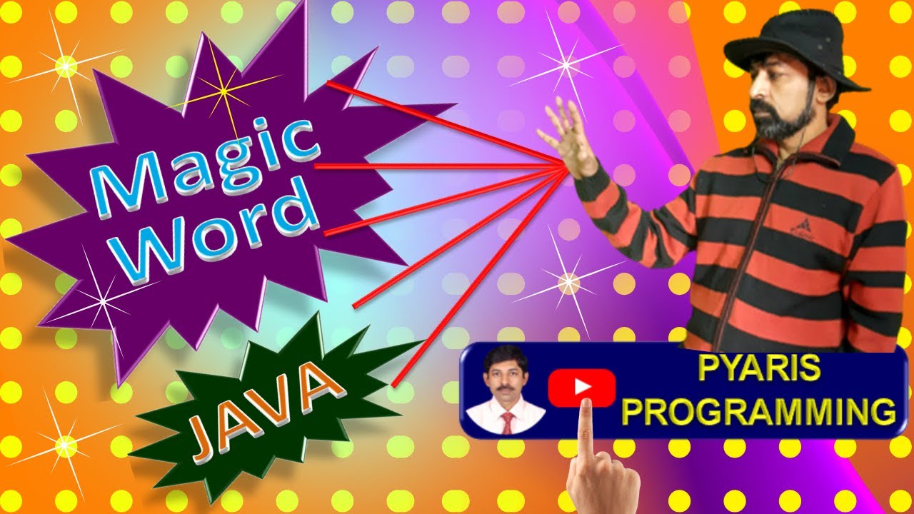 Magic Word String Program Magic Word Using Java 10th ICSE YouTube Magic word string program magic word using java 10th icse youtube