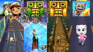 Subway Surfers 🆚 Temple Run 2 🆚 Temple Run 🆚 Talking Tom Gold Run screenshot 2