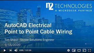 AutoCAD Electrical Point to Point Cable Wiring