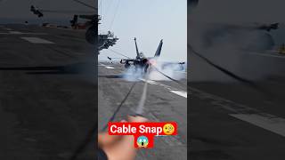Cable Snap🧐😱 #flyingboat #militaryaircraft #military