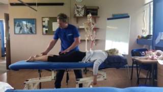 Mobilisation and Soft Tissue treatment of the Hip Joint to help lower back pain