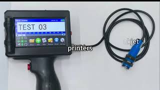 Master the E15 Handheld Inkjet Printer: Complete Parameter Setup Guide! ⚙️