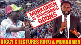 MURKOMEN IS SPONSORING GOONS - GACHAGUA LECTURES RUTO #seo #podcast #kenya