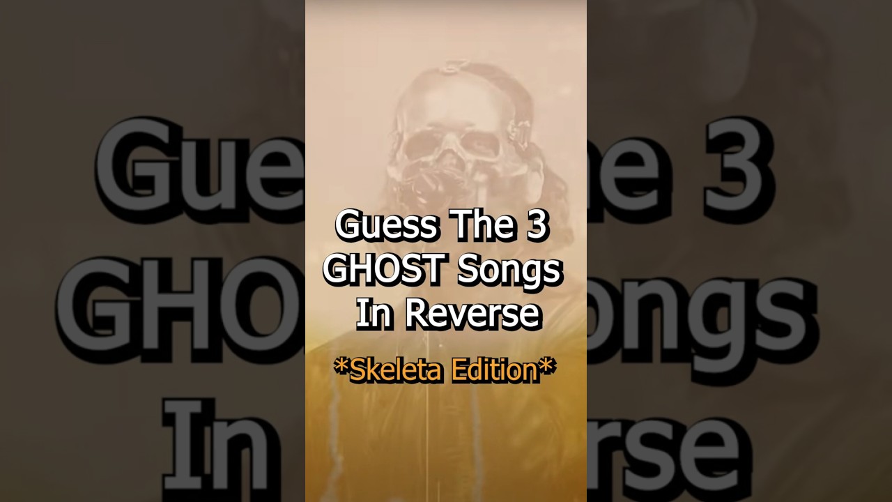 GHOST Guess The Songs In Reverse | Skeleta Edition! #ghostband auf YouTube ansehen GHOST Guess The Songs In Reverse | Skeleta Edition! #ghostband auf YouTube ansehen